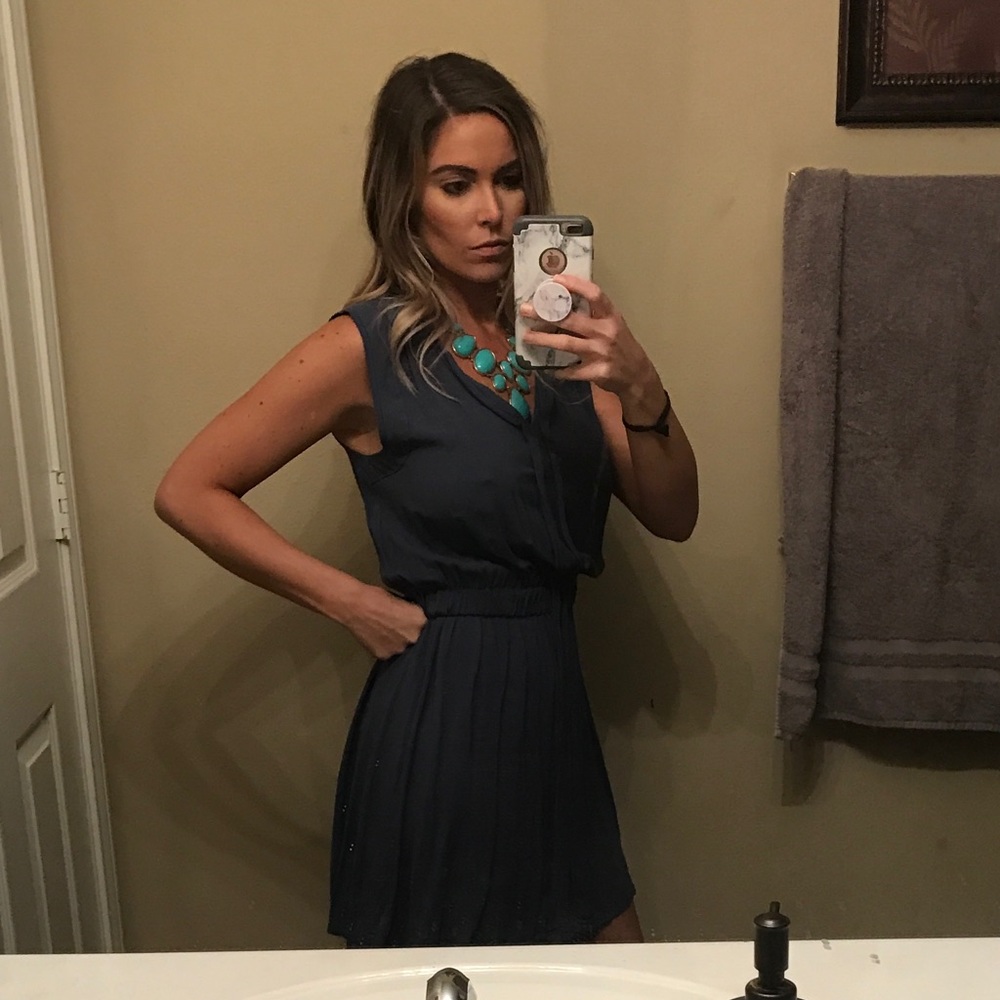 Navy Dress